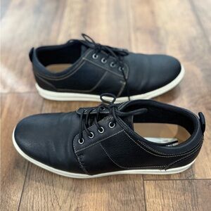 Classic Black Leather Loafers for Men